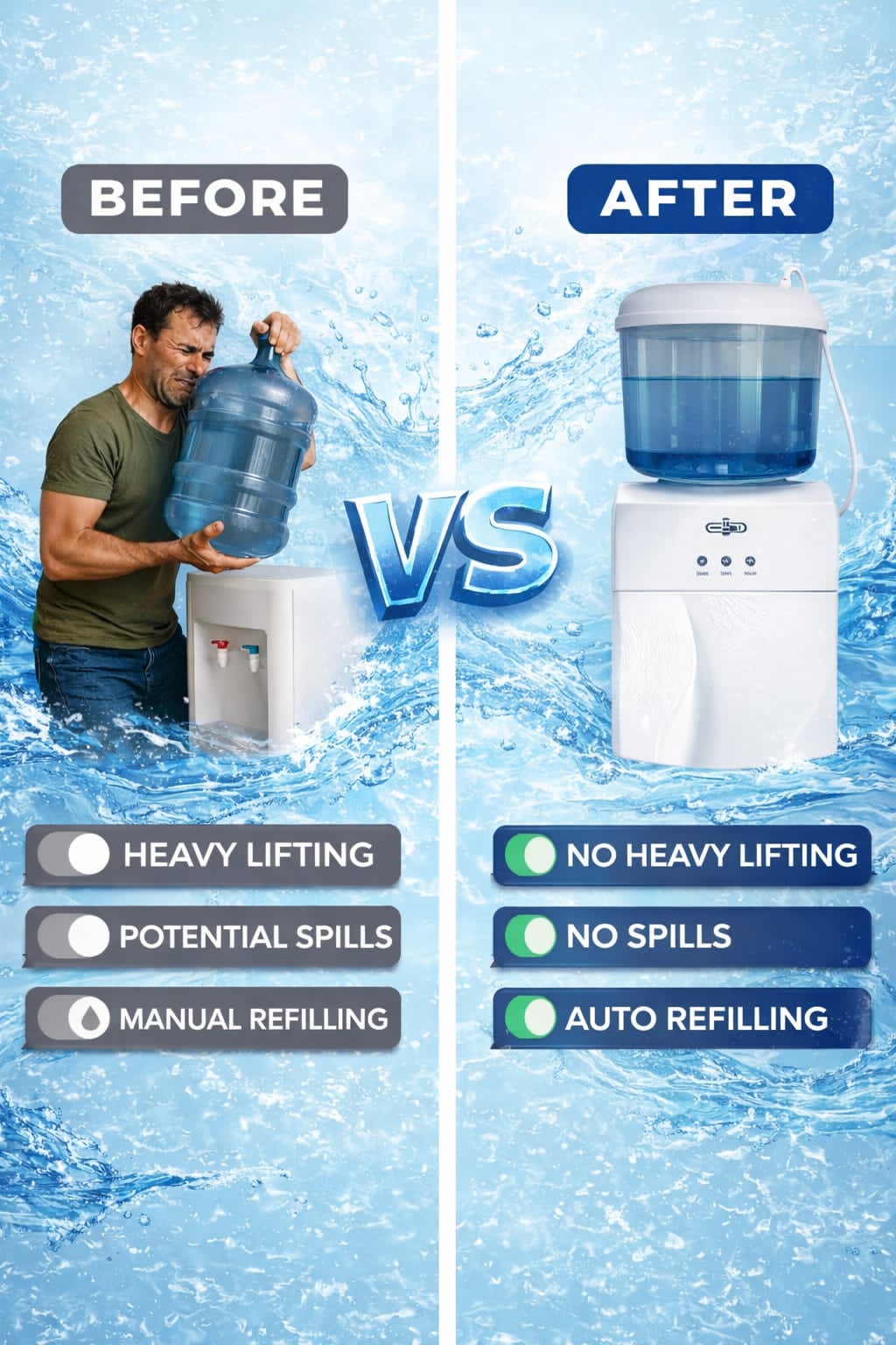 Oqua Smart Auto Bottle